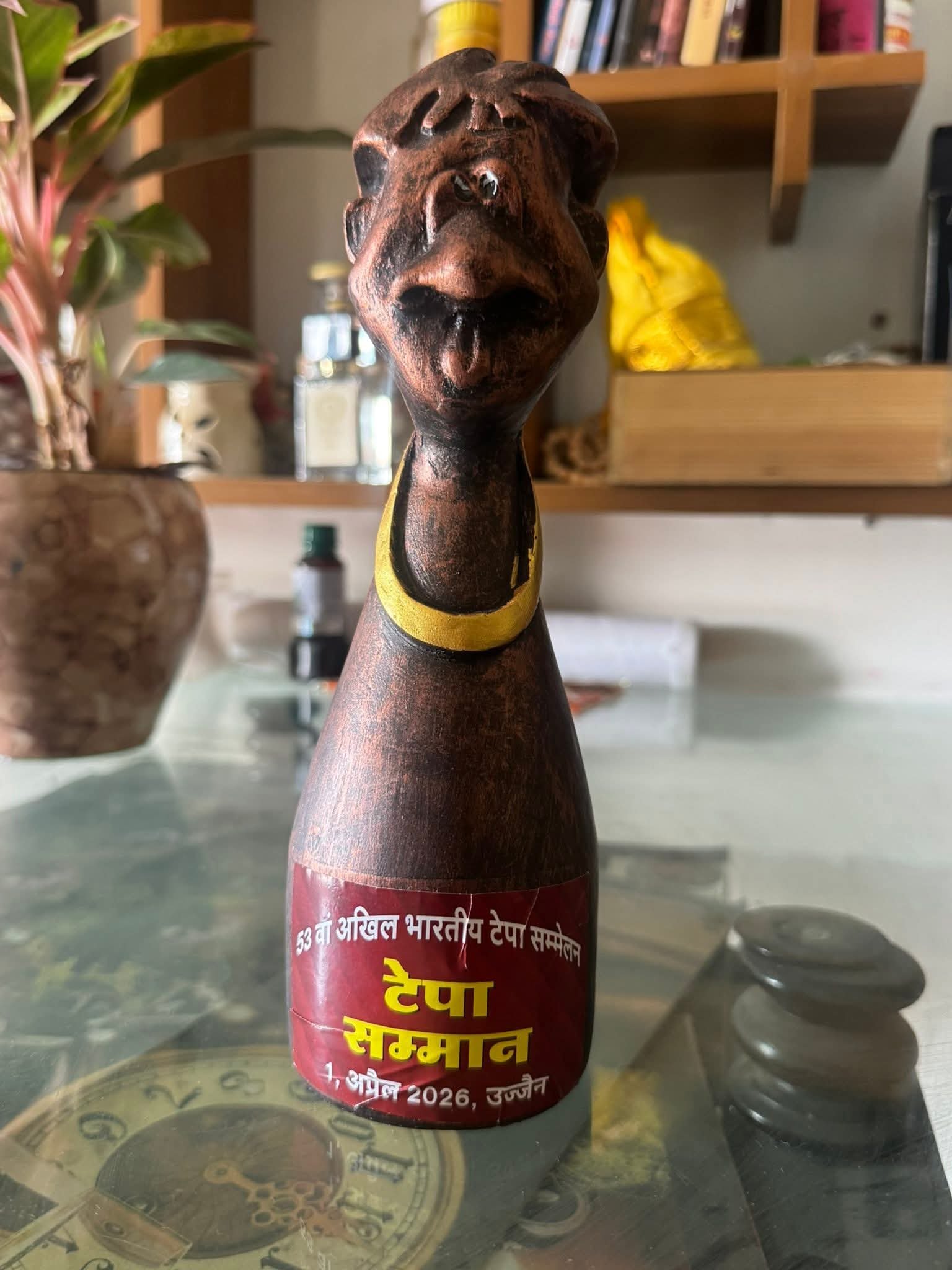 Shambhu shikhar awarded by Tepa Samman